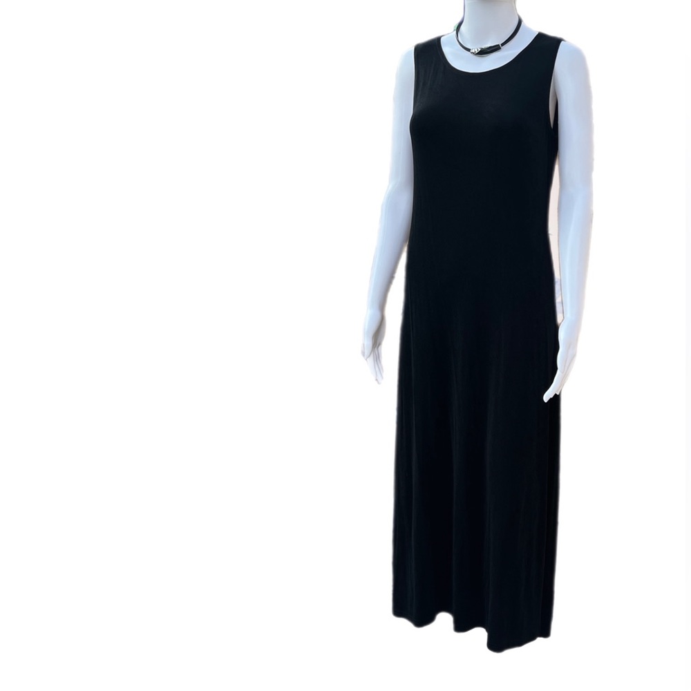 Black Vintage Maxi Dress | High Quality Fabric | Mint Condition